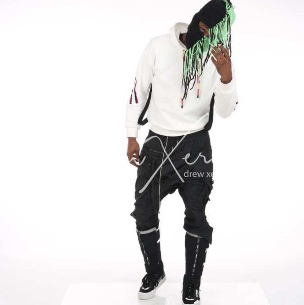 Hoody & Zeus Beard Mask